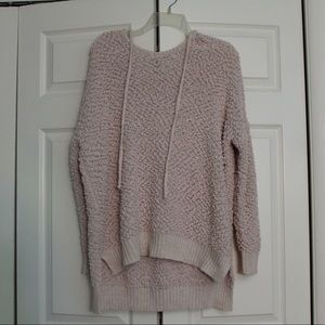 Blush popcorn sweater